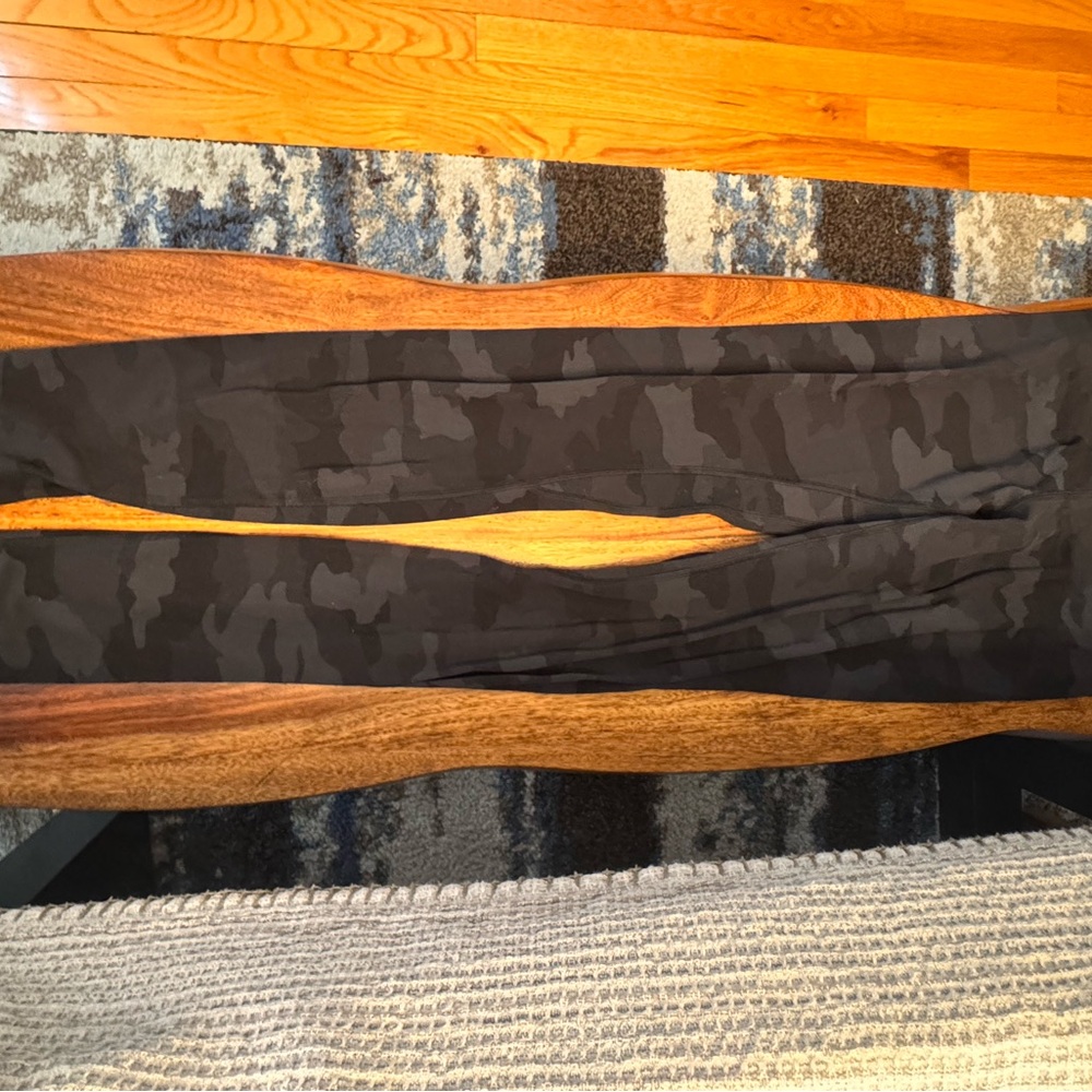 Lululemon Align High Rise Black Camo Leggings- 28” - Picture 2 of 7